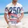 USA 250th Anniversary: Star-Filled 250, Patriotic Ribbon, Hibiscus Palm Scrollwork Short-sleeve Hawaiian Shirt - 4