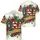 Patriotic USA 250th Anniversary Tropical Floral Gold Freedom Design Short-sleeve Hawaiian Shirt - 3
