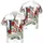 America 250th Birthday USA Ornate Letters Stars Stripes Roses Freedom Banner 1776 Short-sleeve Hawaiian Shirt - 3