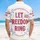 America 250th Birthday 1776 Let Freedom Ring Distressed Tropical Design Short-sleeve Hawaiian Shirt - 5