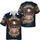 USA 250th Anniversary Bald Eagle Shield 1776-2026 Navy Red White Gold Short-sleeve Hawaiian Shirt - 3