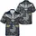 America 250th Anniversary: Patriotic Hawaiian Eagle Flag Emblem, 1776 Scrollwork Short-sleeve Hawaiian Shirt - 3