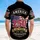 America 250th Anniversary United States Flag Map 1776-2026 Gold Scrollwork Short-sleeve Hawaiian Shirt - 5