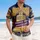 America 250th Liberty Bell 1776-2026 Gold Star Patriotic Hawaiian Navy Commemoration Short-sleeve Hawaiian Shirt - 4