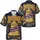America 250th Liberty Bell 1776-2026 Gold Star Patriotic Hawaiian Navy Commemoration Short-sleeve Hawaiian Shirt - 3
