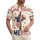 America 250th Birthday God Bless AMERICA Rustic Wood Cross Distressed Flag Design Short-sleeve Hawaiian Shirt - 1