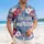 America 250th Semiquincentennial 1776-2026 Hawaiian Patriotic Hibiscus Ribbons Short-sleeve Hawaiian Shirt - 4