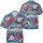 America 250th Semiquincentennial 1776-2026 Hawaiian Patriotic Hibiscus Ribbons Short-sleeve Hawaiian Shirt - 3