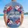 America 250th Semiquincentennial 1776-2026 Hawaiian Patriotic Hibiscus Ribbons Short-sleeve Hawaiian Shirt - 5