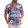 America 250th Semiquincentennial 1776-2026 Hawaiian Patriotic Hibiscus Ribbons Short-sleeve Hawaiian Shirt - 1