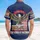 America 250th Anniversary: Distressed Bald Eagle, 1776 Flag, We the People Graphic Short-sleeve Hawaiian Shirt - 5