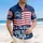 America 250th Semiquincentennial Distressed Flag 1776 'We The People' Patriotic Design Short-sleeve Hawaiian Shirt - 4
