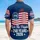 America 250th Semiquincentennial Distressed Flag 1776 'We The People' Patriotic Design Short-sleeve Hawaiian Shirt - 5