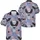 America 250th Anniversary Patriotic Hawaiian Eagle Flag Fireworks Black Crimson White Navy Short-sleeve Hawaiian Shirt - 3
