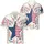 America 250th Birthday Patriotic Flag Star Tropical Fireworks Freedom Short-sleeve Hawaiian Shirt - 3