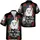 Historic USA 250th Birthday Eagle Flag We the People Tropical Hibiscus Palm Scroll Short-sleeve Hawaiian Shirt - 3
