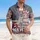 America's 250th Anniversary: Patriotic Liberty Torch Hand Emblem, Est. 1776-2026 Short-sleeve Hawaiian Shirt - 4