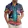 USA 250th Birthday: Liberty, Flag, Eagle Tropical Illustration - White House, Rushmore, 1776-2026 Short-sleeve Hawaiian Shirt - 1