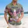America 250th Anniversary Eagle Tropical 1776-2026 Flag Colors Olive Branch Short-sleeve Hawaiian Shirt - 4