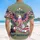 America 250th Anniversary Eagle Tropical 1776-2026 Flag Colors Olive Branch Short-sleeve Hawaiian Shirt - 5