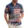 America 250th Anniversary Distressed Flag 1776 2026 We the People Gold Hawaiian Short-sleeve Hawaiian Shirt - 1