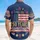 America 250th Anniversary Distressed Flag 1776 2026 We the People Gold Hawaiian Short-sleeve Hawaiian Shirt - 5