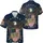 USA 250th Anniversary Eagle Shield Outstretched Wings Flag Motif 1776 Stars Banner Short-sleeve Hawaiian Shirt - 3