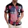America 250th Birthday Commemoration: Distressed US Flag, 1776-2026, Tropical Hibiscus Short-sleeve Hawaiian Shirt - 1