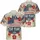 America 250th Anniversary 1776 We the People Distressed Aloha Floral Emblem Short-sleeve Hawaiian Shirt - 3