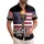 America 250th Birthday Distressed Flag Torch of Liberty 1776-2026 Commemoration Short-sleeve Hawaiian Shirt - 1
