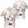 USA 250th Anniversary Patriotic Tropical Cocktails Flag Stars Firecrackers Hearts Short-sleeve Hawaiian Shirt - 3