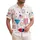 USA 250th Anniversary Patriotic Tropical Cocktails Flag Stars Firecrackers Hearts Short-sleeve Hawaiian Shirt - 1