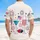 USA 250th Anniversary Patriotic Tropical Cocktails Flag Stars Firecrackers Hearts Short-sleeve Hawaiian Shirt - 5