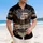 USA 250th Birthday Eagle | Vintage Distressed Flag 1776-2026 | Patriotic Tropical Americana Short-sleeve Hawaiian Shirt - 4