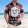 America 250th: We the People 1776 Distressed Eagle Flag Tropical Hibiscus Plumeria Short-sleeve Hawaiian Shirt - 4