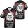 America 250th: We the People 1776 Distressed Eagle Flag Tropical Hibiscus Plumeria Short-sleeve Hawaiian Shirt - 3