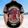 USA 250th Anniversary Liberty Bell 1776-2026 Distressed Flag Hibiscus Emblem Short-sleeve Hawaiian Shirt - 5