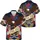 America 250th Semiquincentennial: Soaring Eagle, Hibiscus, Stars & Stripes Design Short-sleeve Hawaiian Shirt - 3