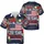 America 250th Anniversary: We the People Flag Tropical Hibiscus Plumeria 1776-2026 Short-sleeve Hawaiian Shirt - 3