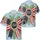 USA 250th Birthday Patriotic Hawaiian Flag Bow Gold '250' Medallion Leaves Short-sleeve Hawaiian Shirt - 3