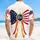 America 250th Anniversary Patriotic Hawaiian Bow Gold Stars Crimson Stripes 250 Emblem Short-sleeve Hawaiian Shirt - 5