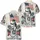 USA 250th Birthday Colonial Frog Penny-Farthing Betsy Ross Flag Hawaiian Heritage Short-sleeve Hawaiian Shirt - 3