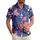 America 250th Patriotic Hawaiian Eagles Flags Lady Liberty 1776-2026 Blue Red Gold Short-sleeve Hawaiian Shirt - 1