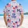 USA 250th Anniversary Patriotic Flag Heart Freedom Text Hawaiian Star Pattern Short-sleeve Hawaiian Shirt - 5