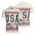 USA 250th Anniversary: Patriotic Distressed Collegiate USA 1776 Star-Spangled Polo Design Men's Polo Shirt (Lightweight) - 3