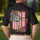 USA 250th Birthday Patriotic Polo Distressed Flag 1776 Grunge Stars Design Men's Polo Shirt (Lightweight) - 5