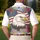 USA 250th Anniversary Eagle Flag Est. 1776: Polo Hibiscus Palm Lei Patriotic Men's Polo Shirt (Lightweight) - 5