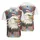 USA 250th Anniversary Eagle Flag Est. 1776: Polo Hibiscus Palm Lei Patriotic Men's Polo Shirt (Lightweight) - 3