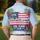 Patriotic Americana 250th Anniversary Flag 'We the People' 1776 Hibiscus Scroll Men's Polo Shirt (Lightweight) - 5