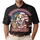 America 250th Commemorative: Patriotic Dog, Statue of Liberty, Eagle Flag Emblem Men's Polo Shirt (Lightweight) - 1